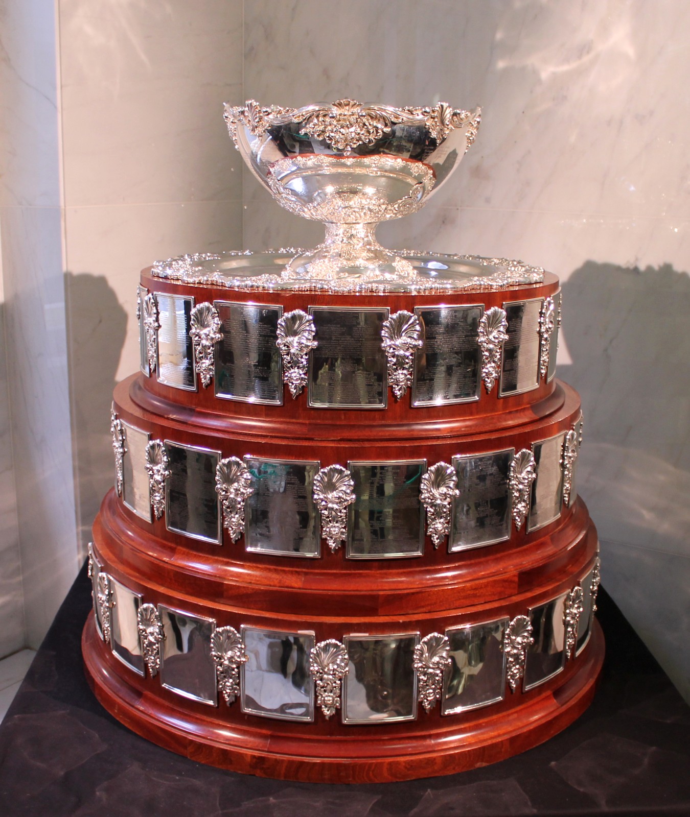 Il trofeo della Coppa Davis (foto d'archivio)