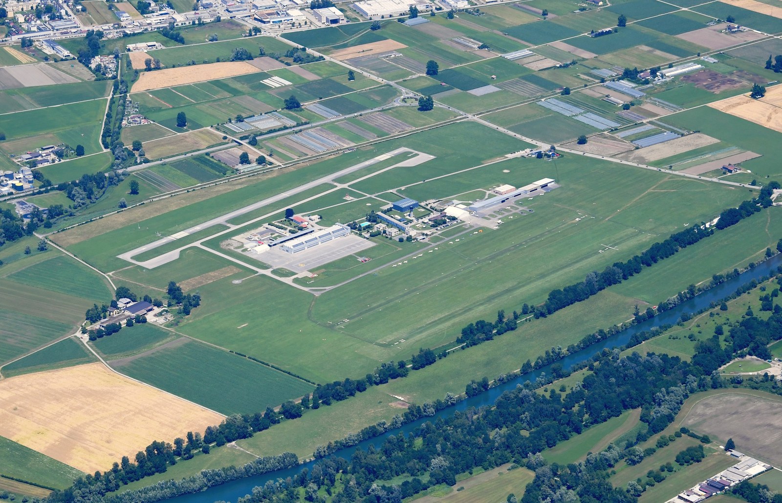 L'aeroporto di Locarno (foto d'archivio).