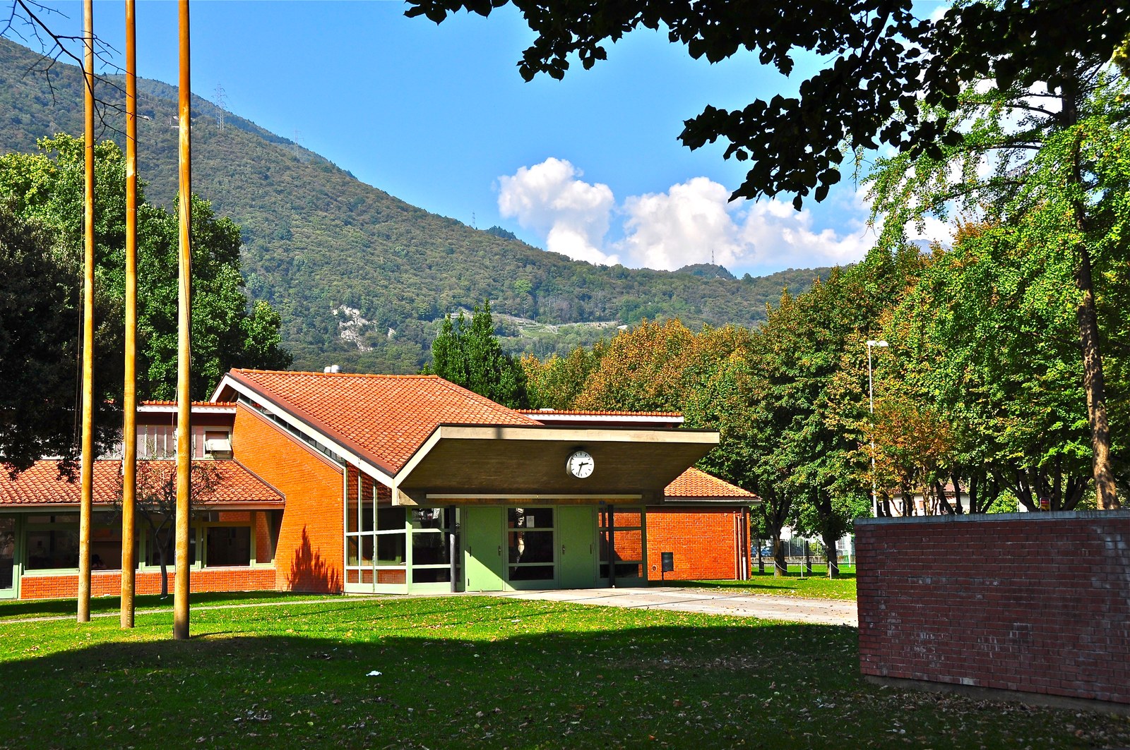 L'istituto scolastico a Bellinzona.