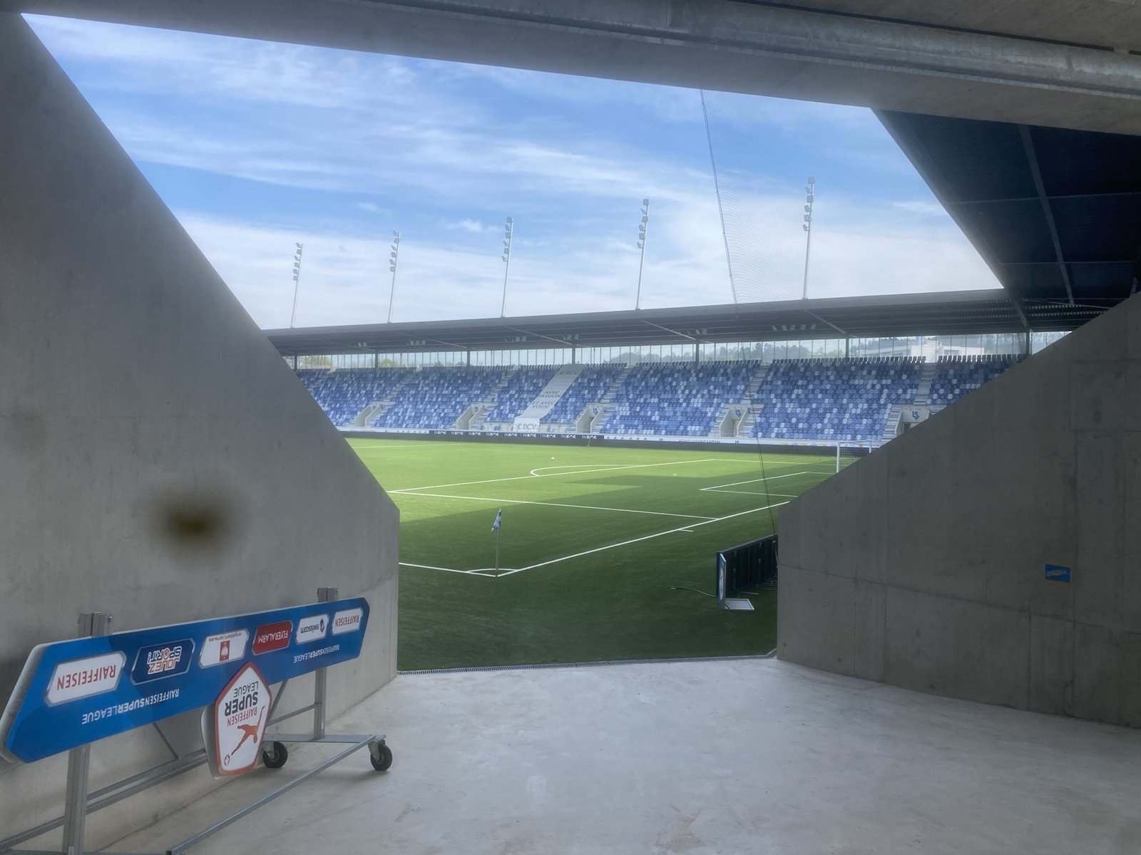 Lo Stade de la Tuilière a Losanna.