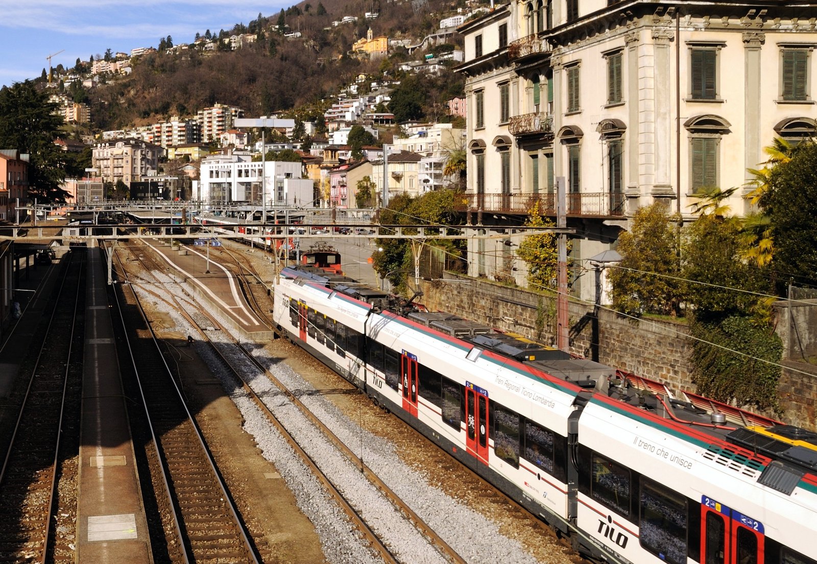 La stazione FFS di Locarno (foto d'archivio)