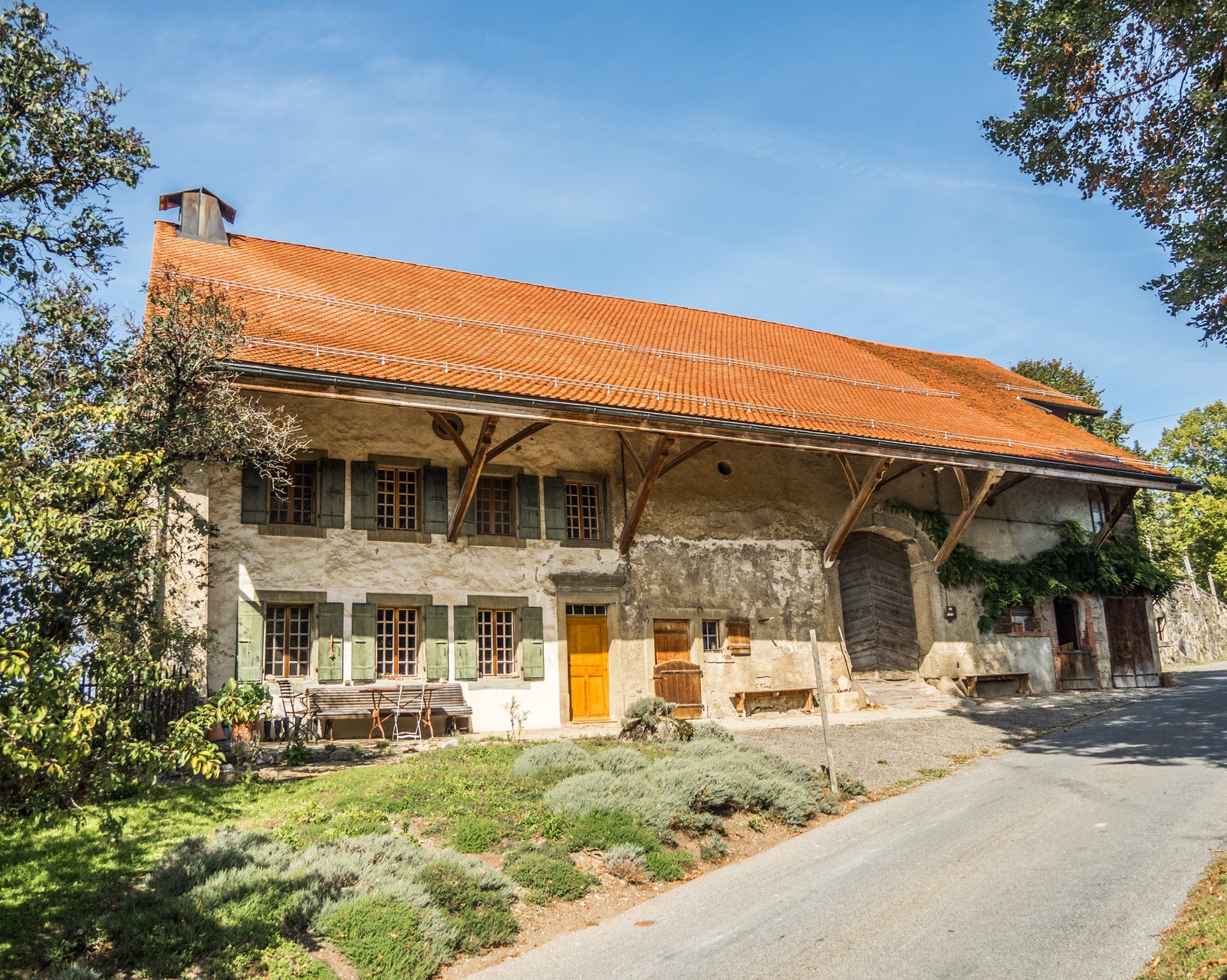 Una stalla e azienda agricola nel canton Vaud (foto d'archivio 2022)
