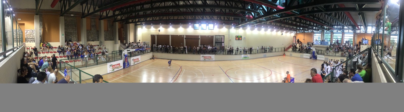 Il palasport durante una sfida amichevole dei Lugano Tigers (foto d'archivio 2014)