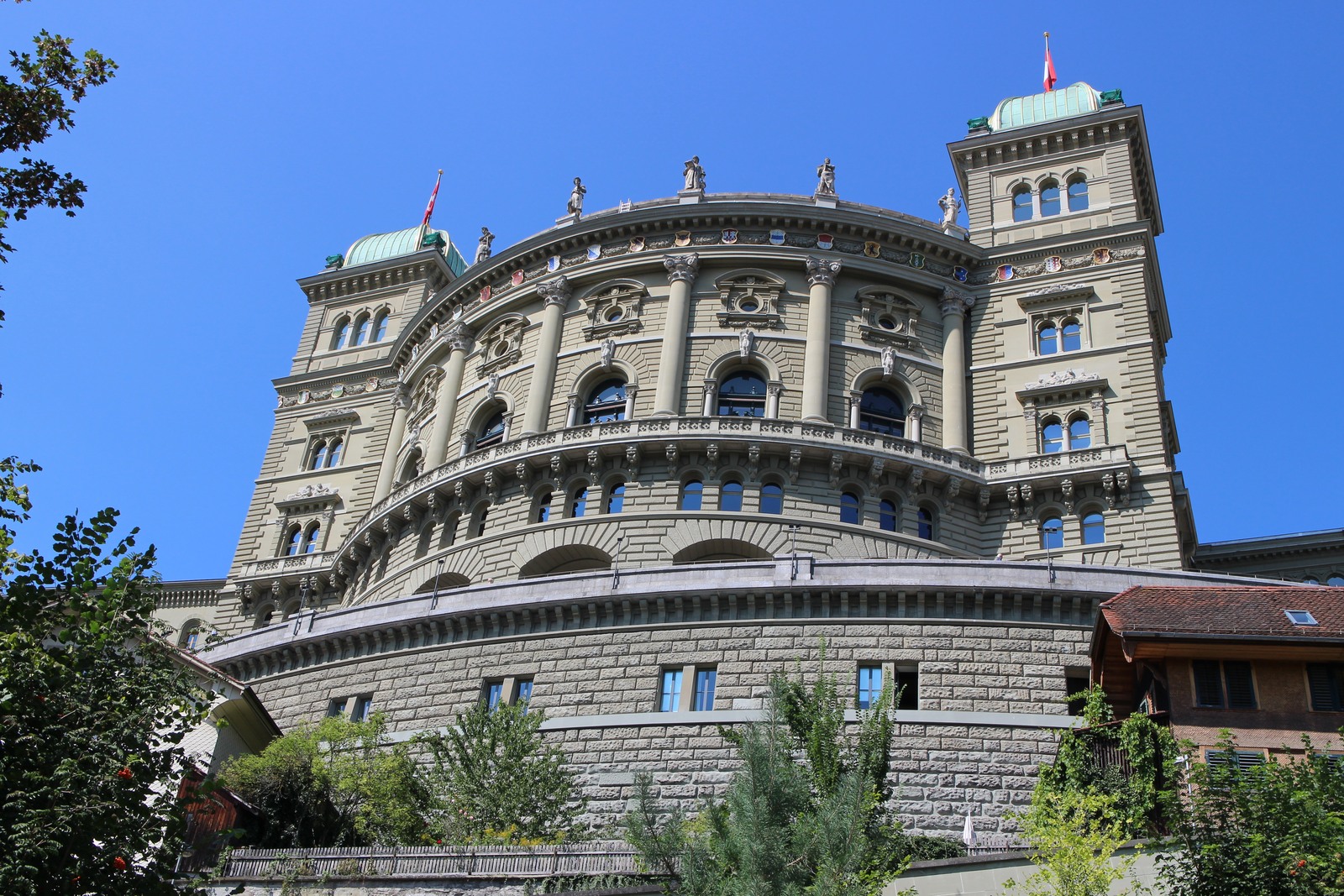 Il Palazzo federale a Berna. Foto d’archivio del 27 agosto 2018.