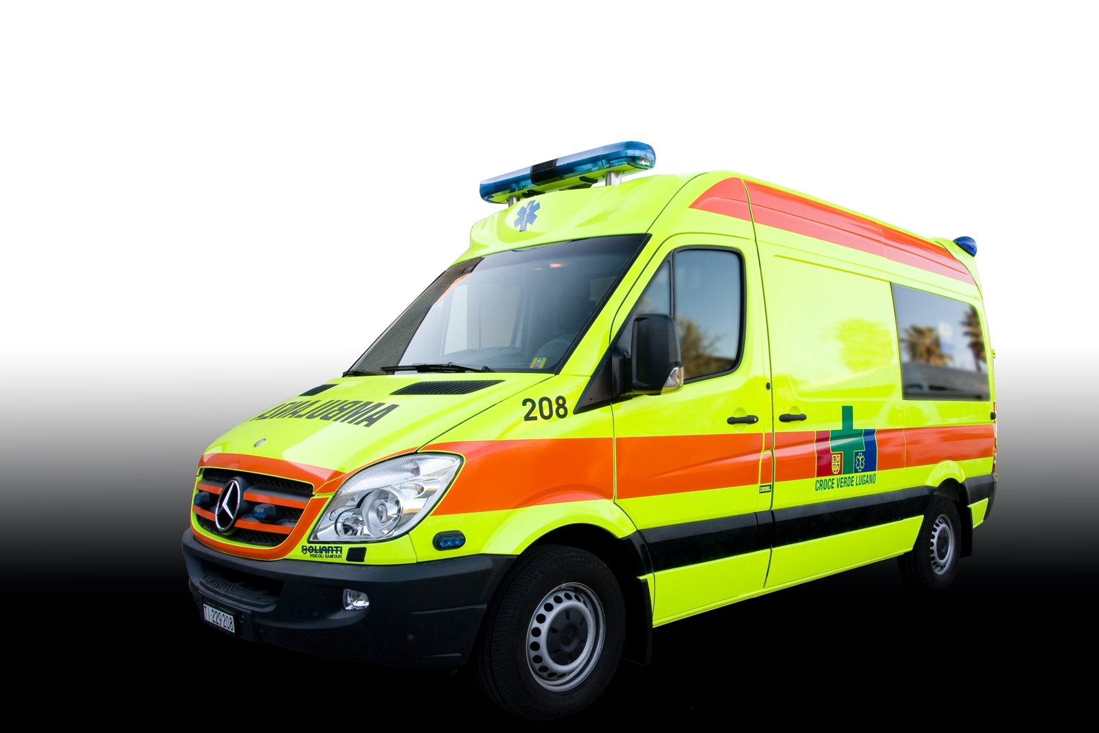 Un'ambulanza di soccorso in Ticino (foto d'archivio).