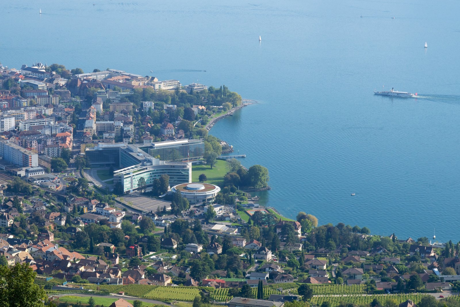 La sede centrale del gruppo Nestlé a Vevey (foto d'archivio)