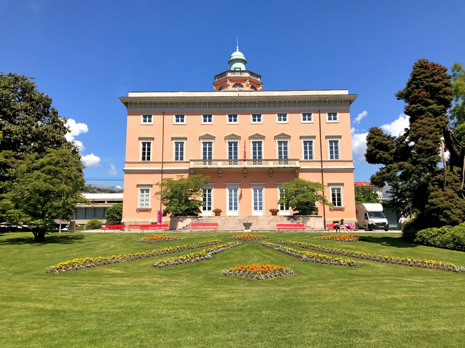 Villa Ciani a Lugano, foto dâarchivio del 2018.