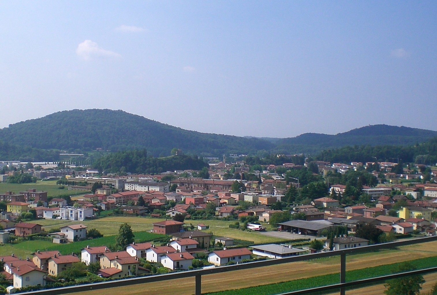 Vista panoramica di Stabio (foto d'archivio)