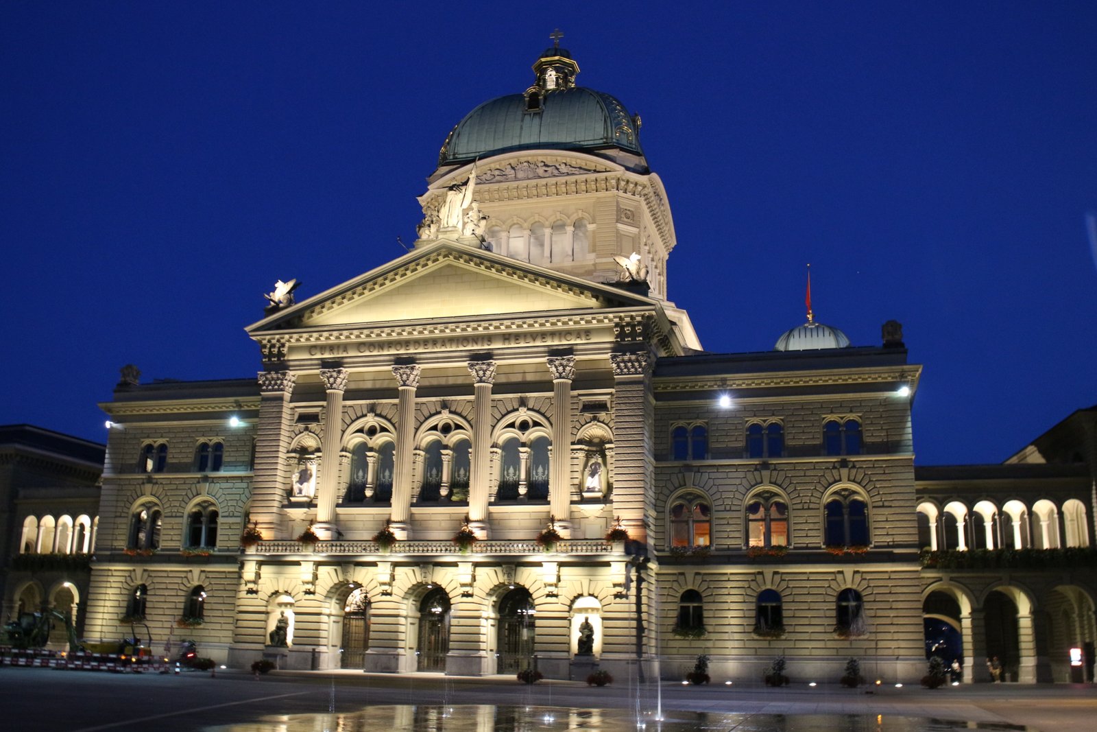 Il Palazzo federale a Berna, sede del Consiglio nazionale.