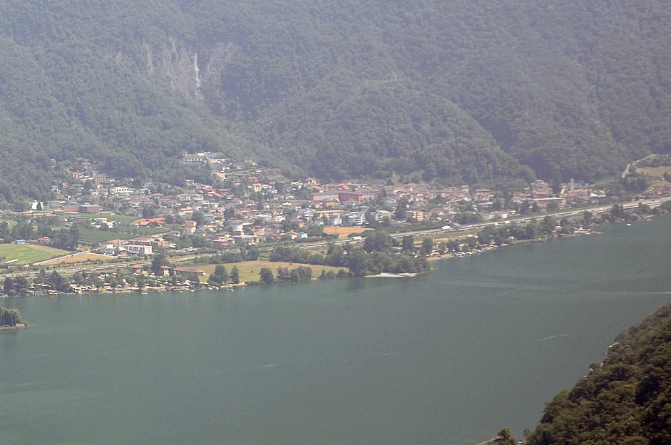 Veduta di Melano (Val Mara), teatro dei fatti al centro del processo a carico dell'ex municipale.