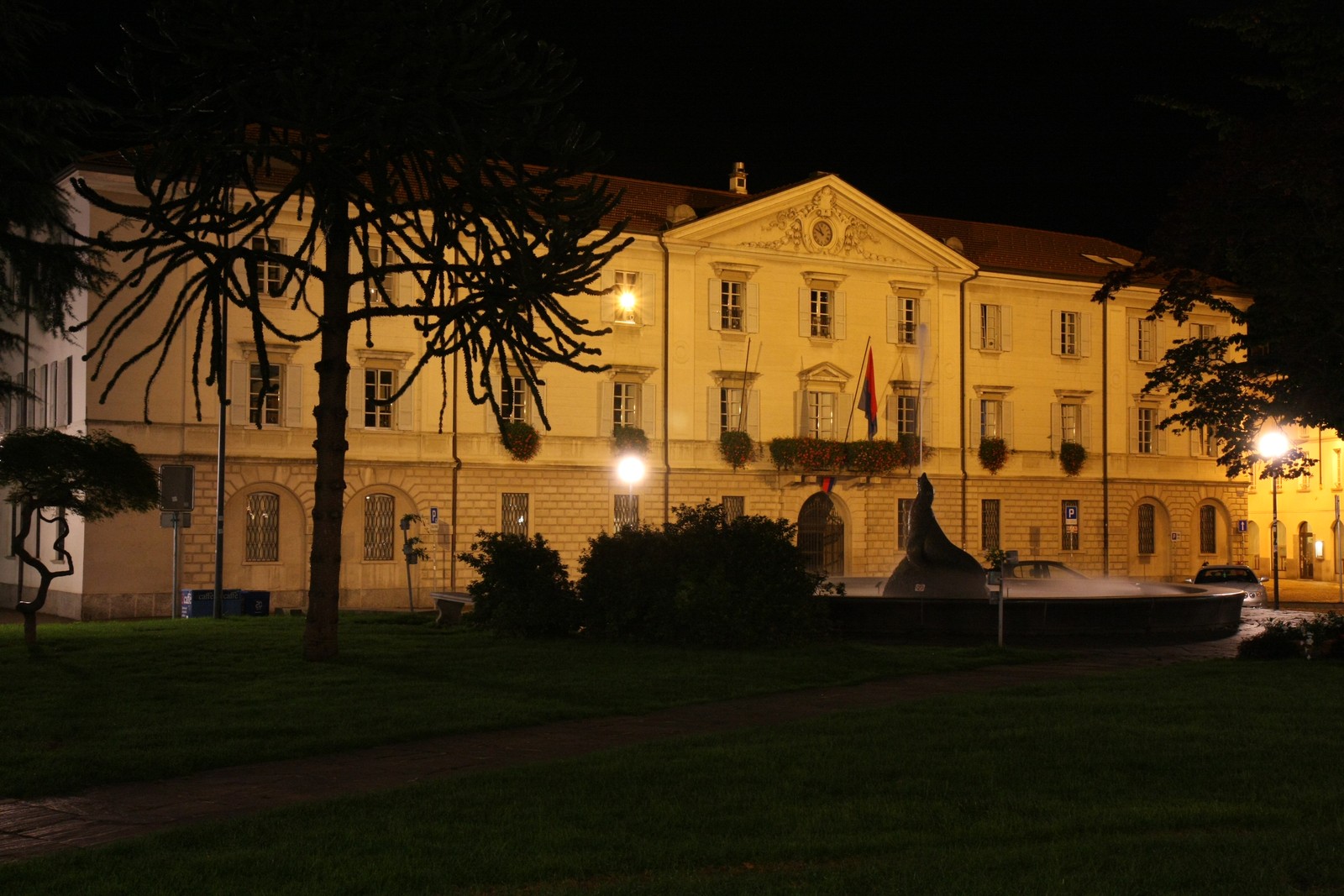 Palazzo delle Orsoline a Bellinzona, in una foto d'archivio del 2014.