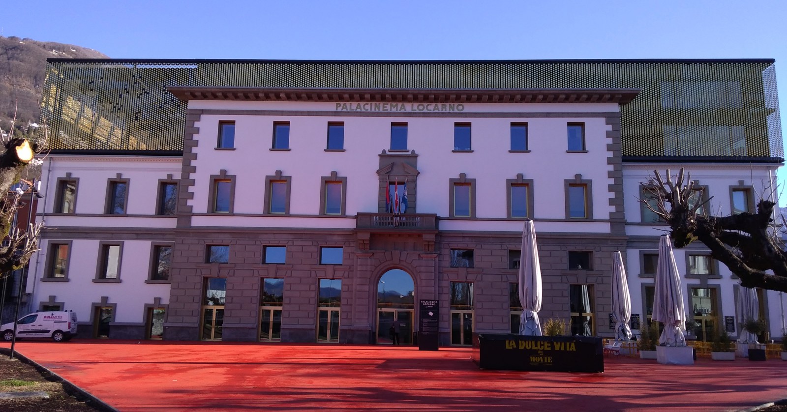 Il PalaCinema di Locarno, centro cinematografico in Ticino