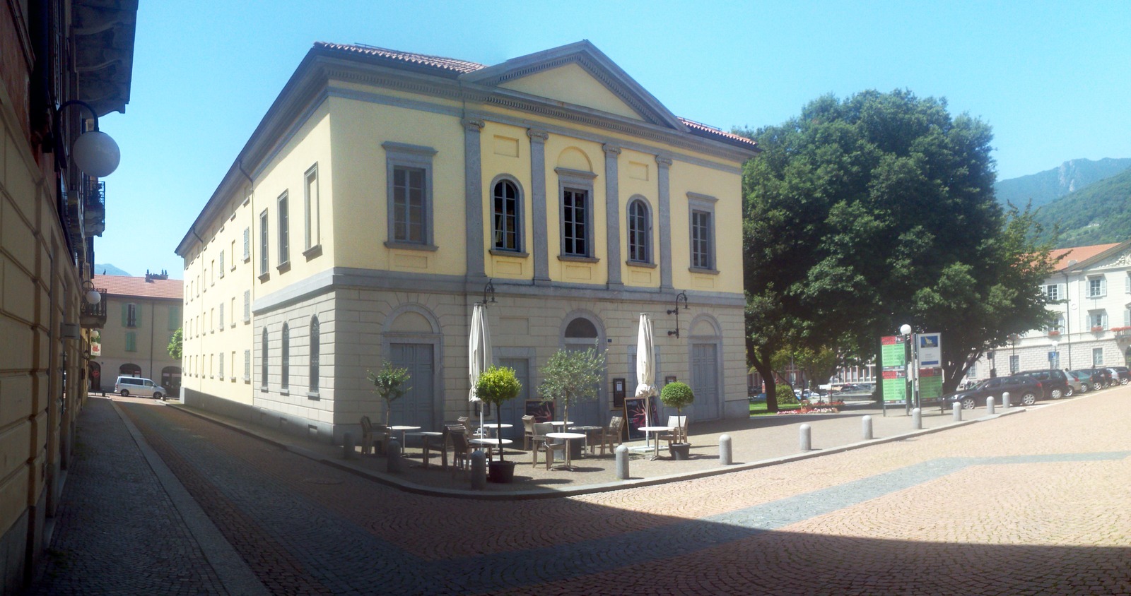 Il Teatro Sociale di Bellinzona in una foto d’archivio.
