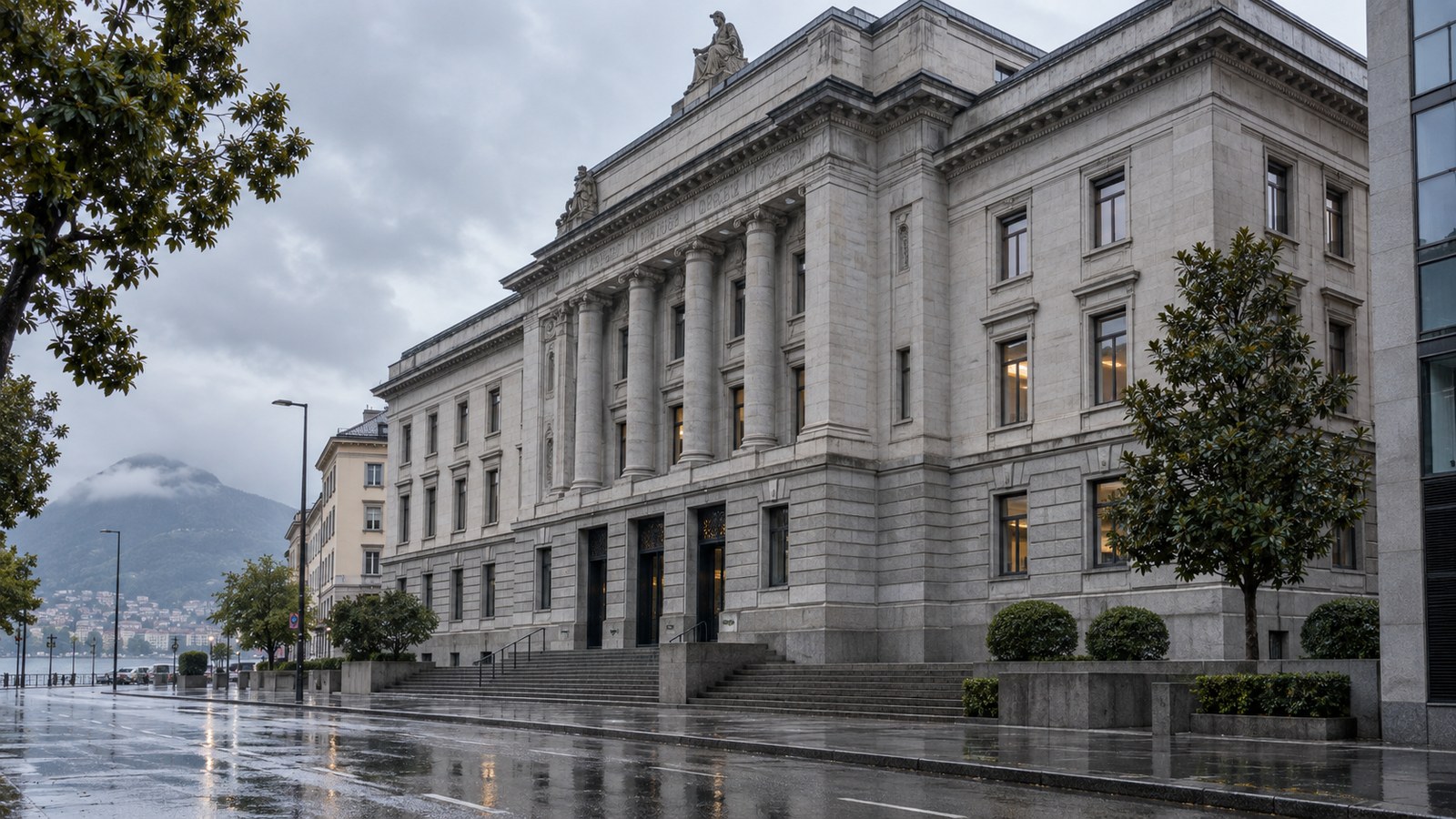 Il Palazzo di Giustizia di Lugano, dove si è svolto il processo con rito abbreviato (immagine illustrativa).