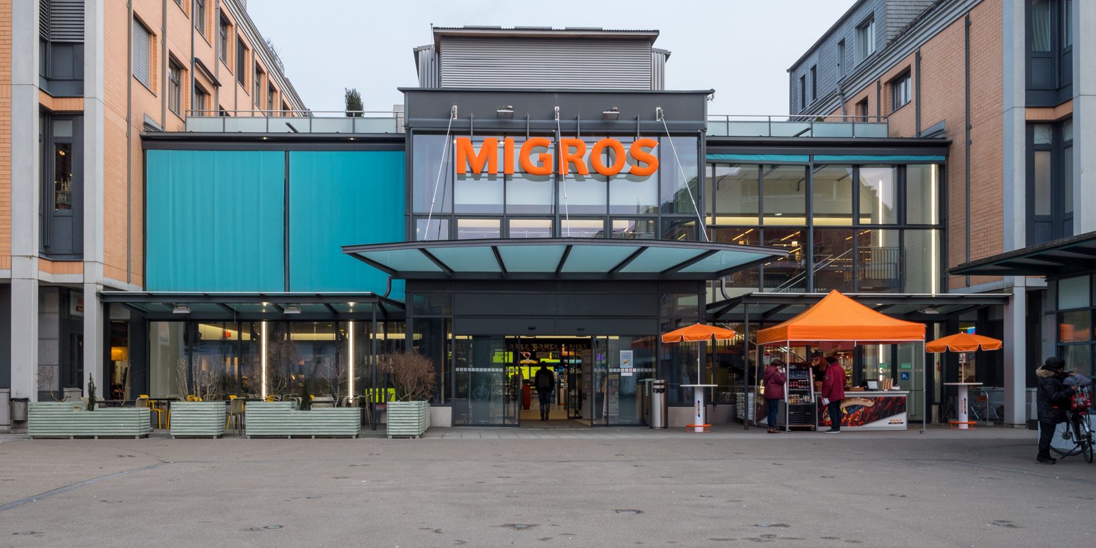 Un punto vendita del gruppo Migros (foto d'archivio)