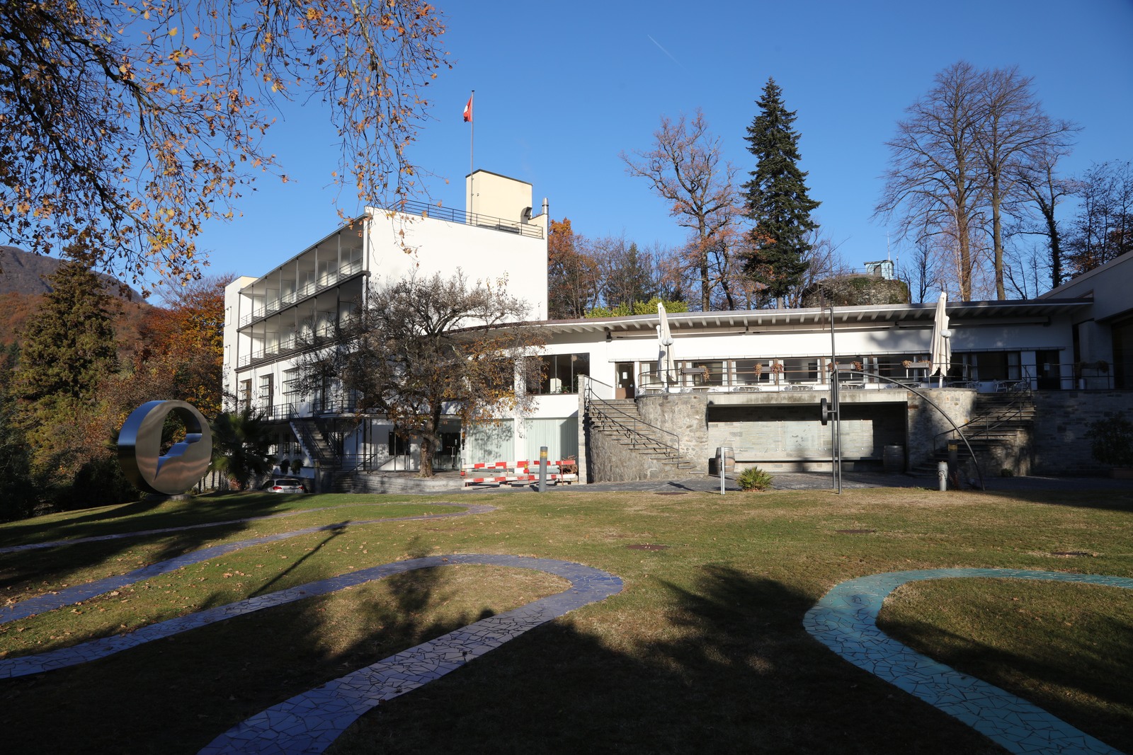 L'hotel Monte Verità ad Ascona, in una foto d'archivio del 2017.