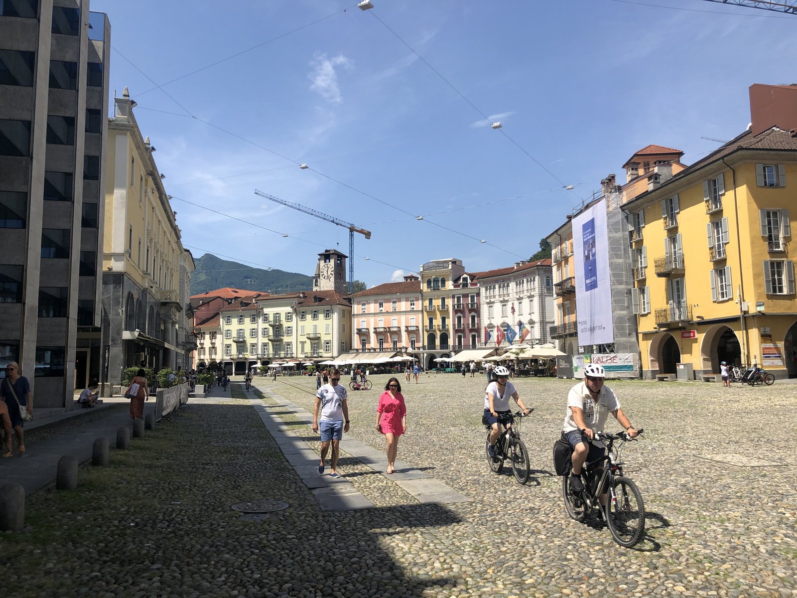 Piazza Grande a Locarno, sede del festival Moon+Stars
