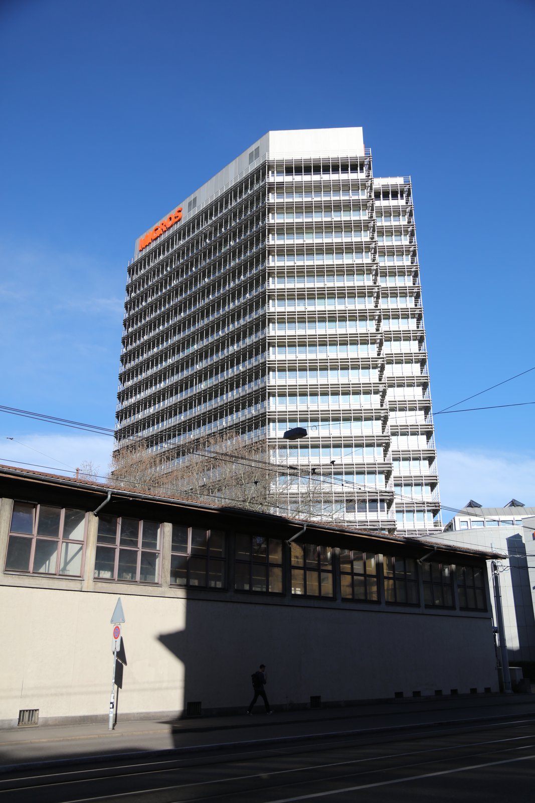 Il quartier generale di Migros al Limmatplatz di Zurigo.