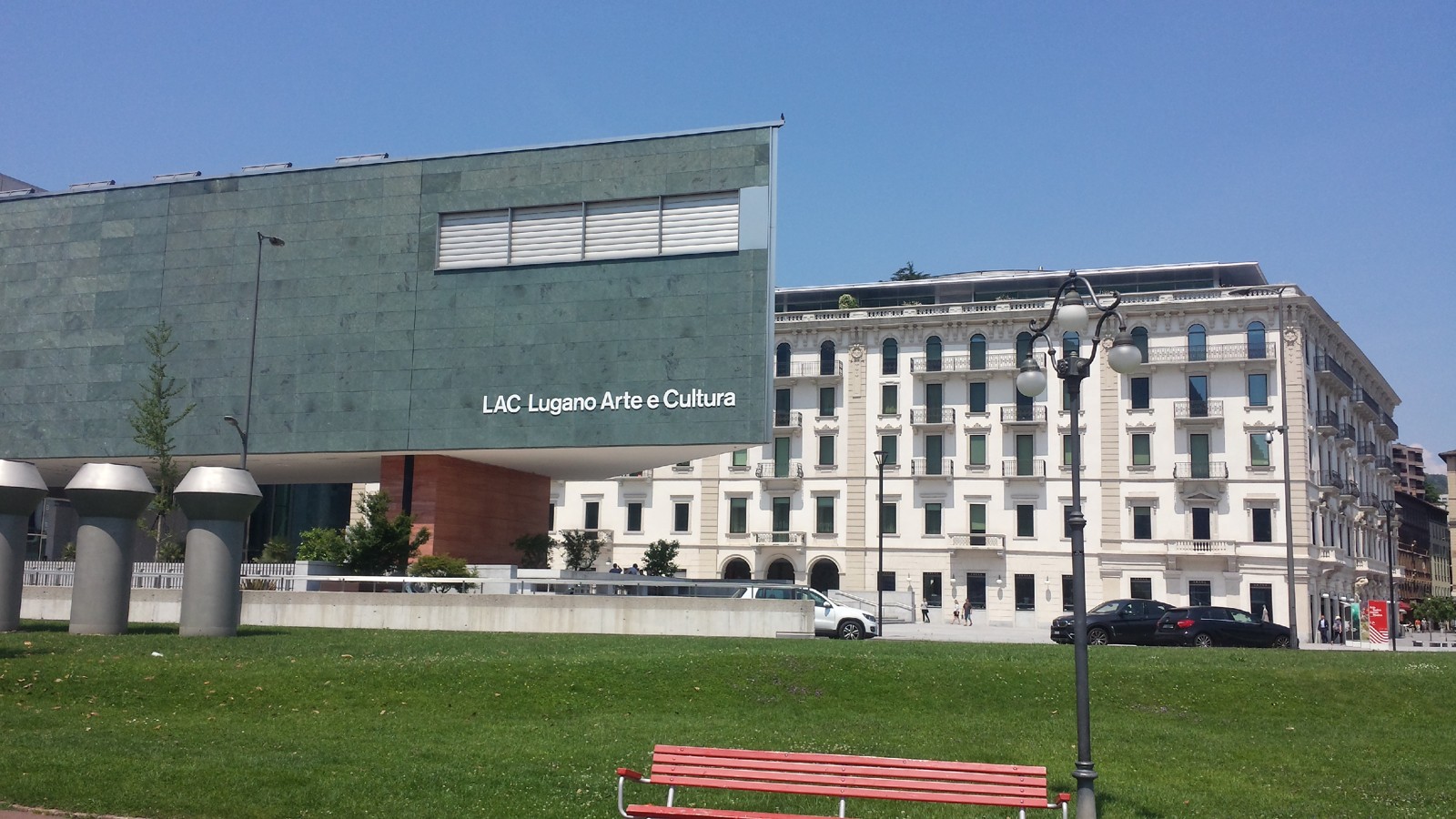 Il LAC di Lugano in una foto d’archivio del 29 maggio 2017. Fotografia ridimensionata dall’originale, con licenza CC BY-SA 4.0.