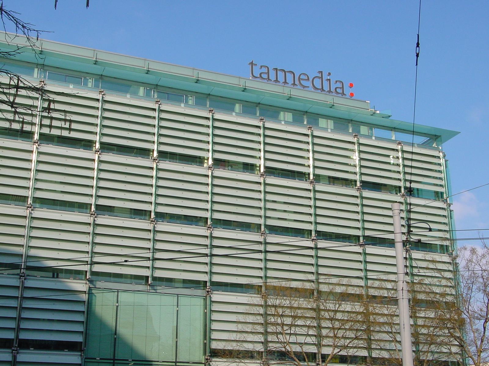 La sede del gruppo editoriale Tamedia a Zurigo (foto d'archivio 2010)