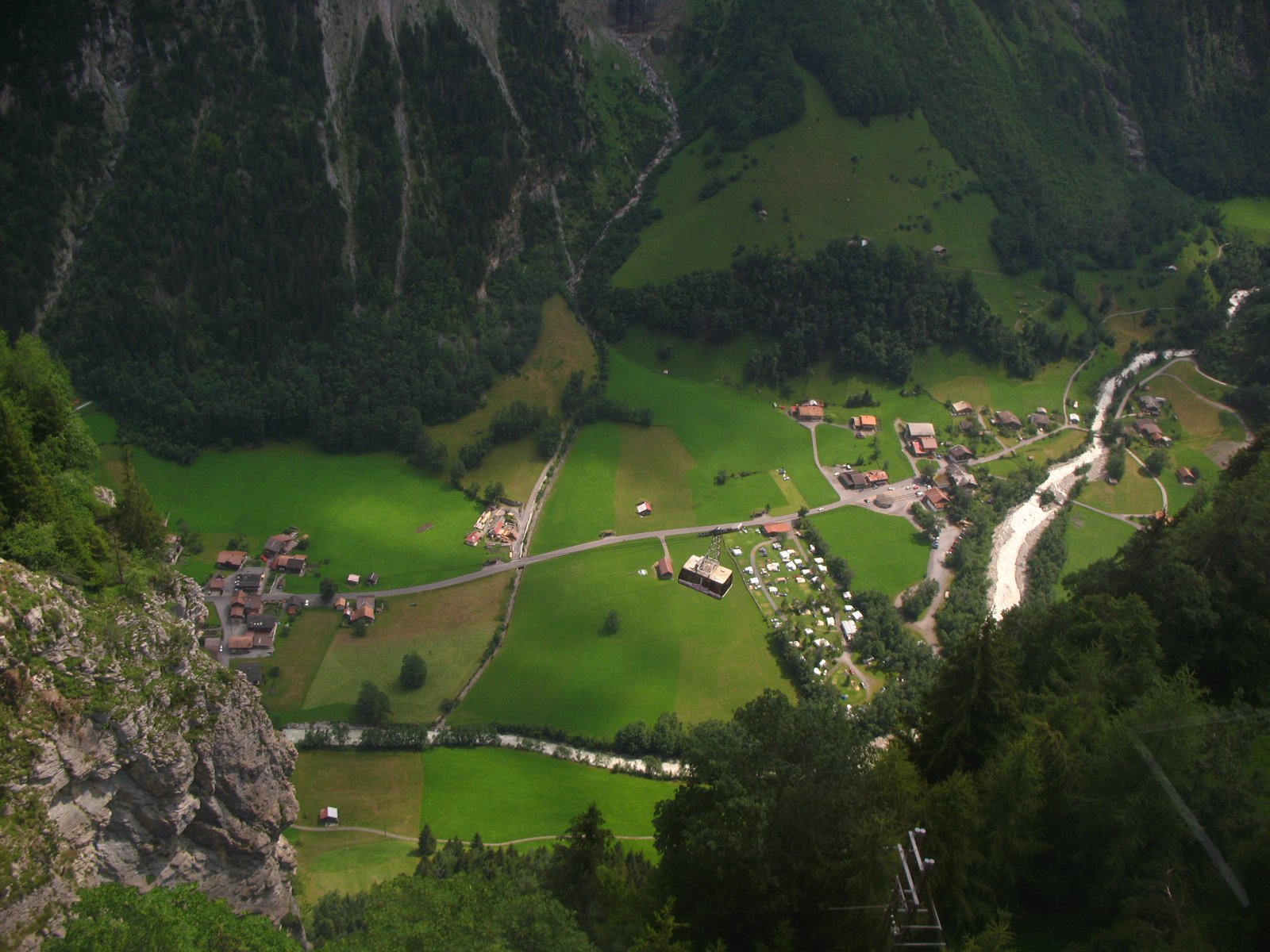 Panoramica di Stechelberg nel Canton Berna (foto d'archivio).
