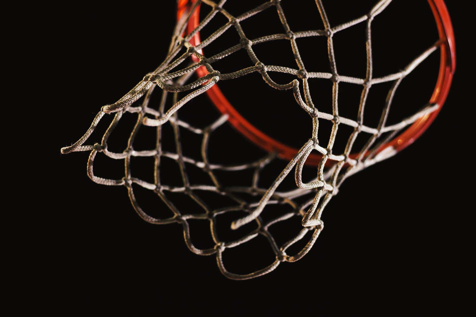 Dettaglio di un canestro da basket, foto d'archivio (2018). Immagine illustrativa.