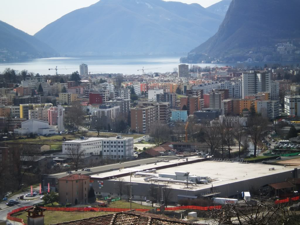 Il quartiere di Molino Nuovo a Lugano, sede della Croce Rossa del Sottoceneri (foto d’archivio)