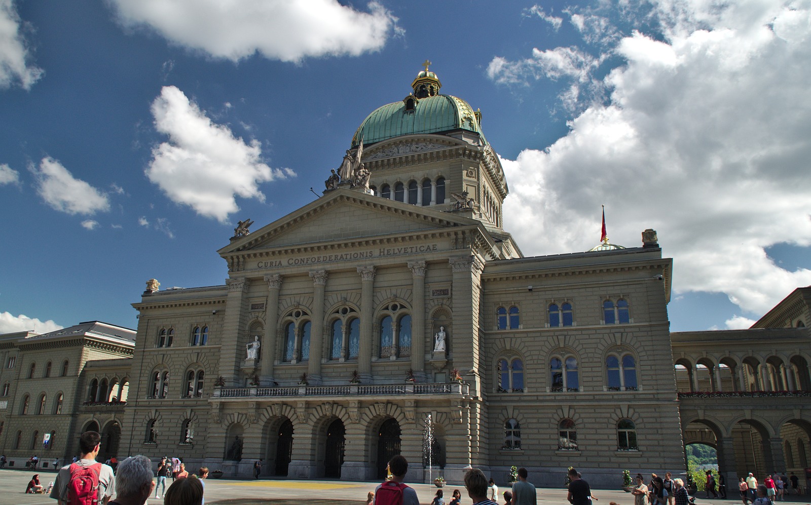 Il Palazzo federale a Berna. Foto d'archivio (2018).