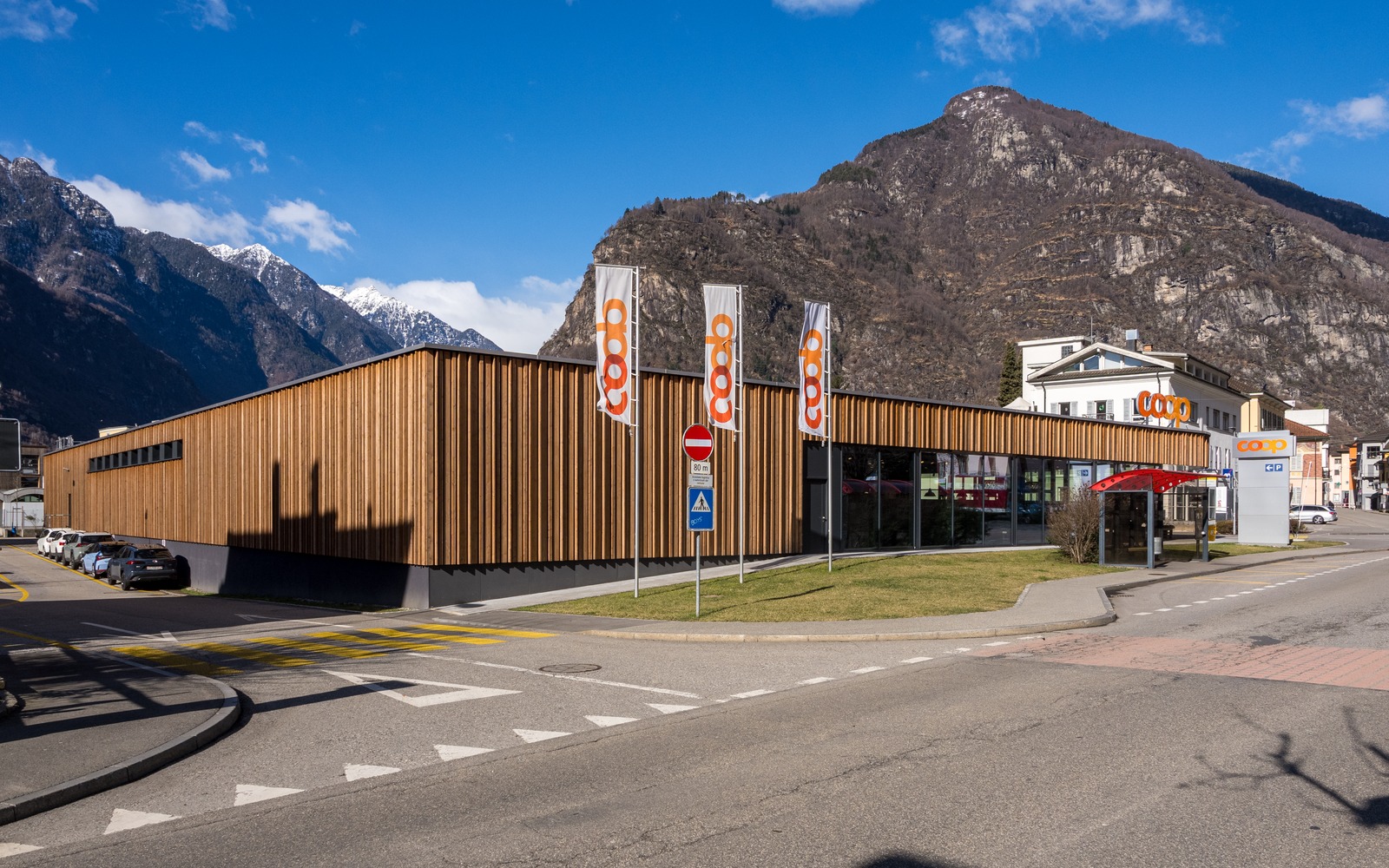 Il supermercato Coop di Biasca, fotografato il 20 febbraio 2026 (foto d’archivio).