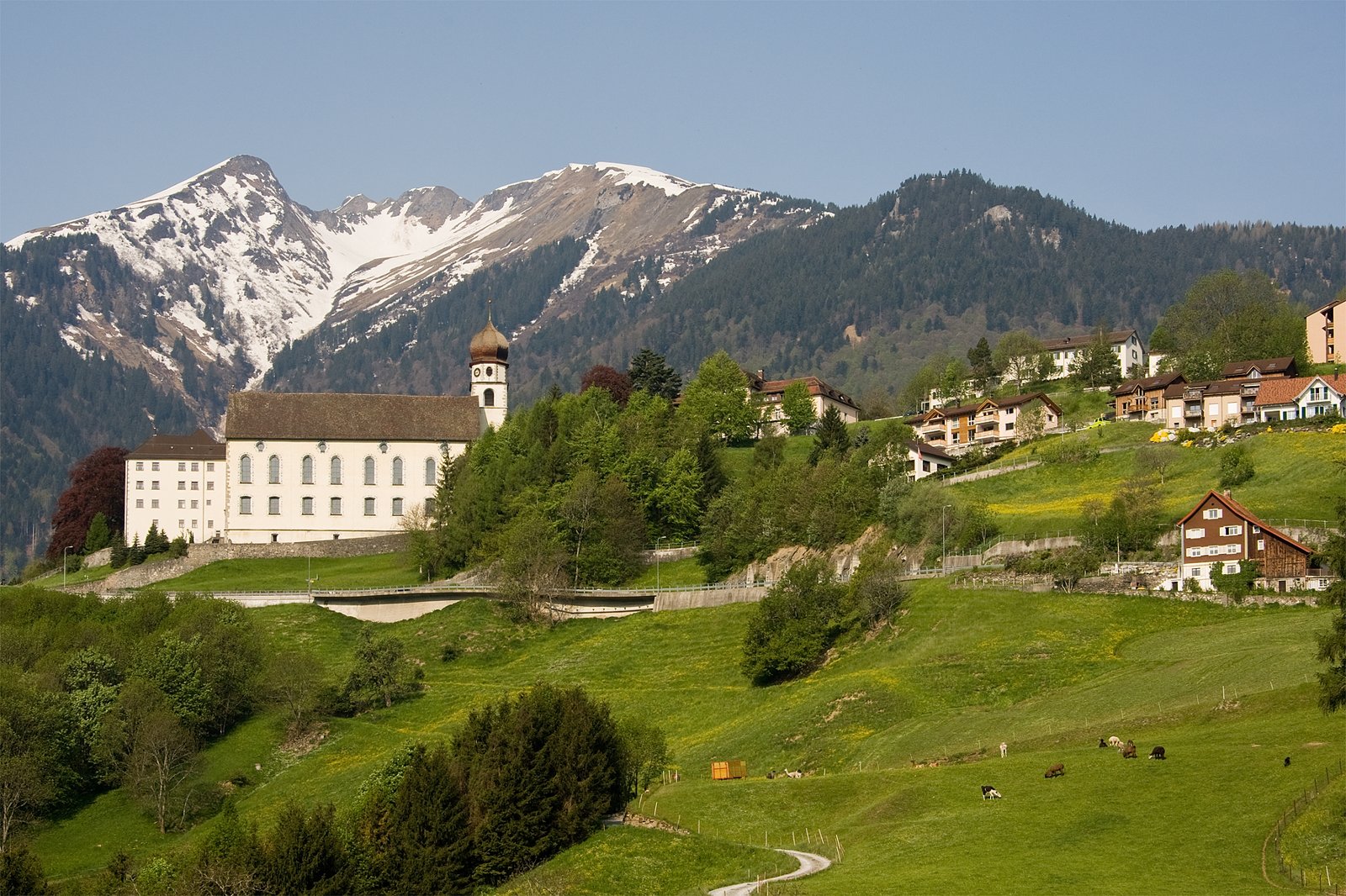 Il comune di Pfäfers nel Canton San Gallo in un'immagine d'archivio.