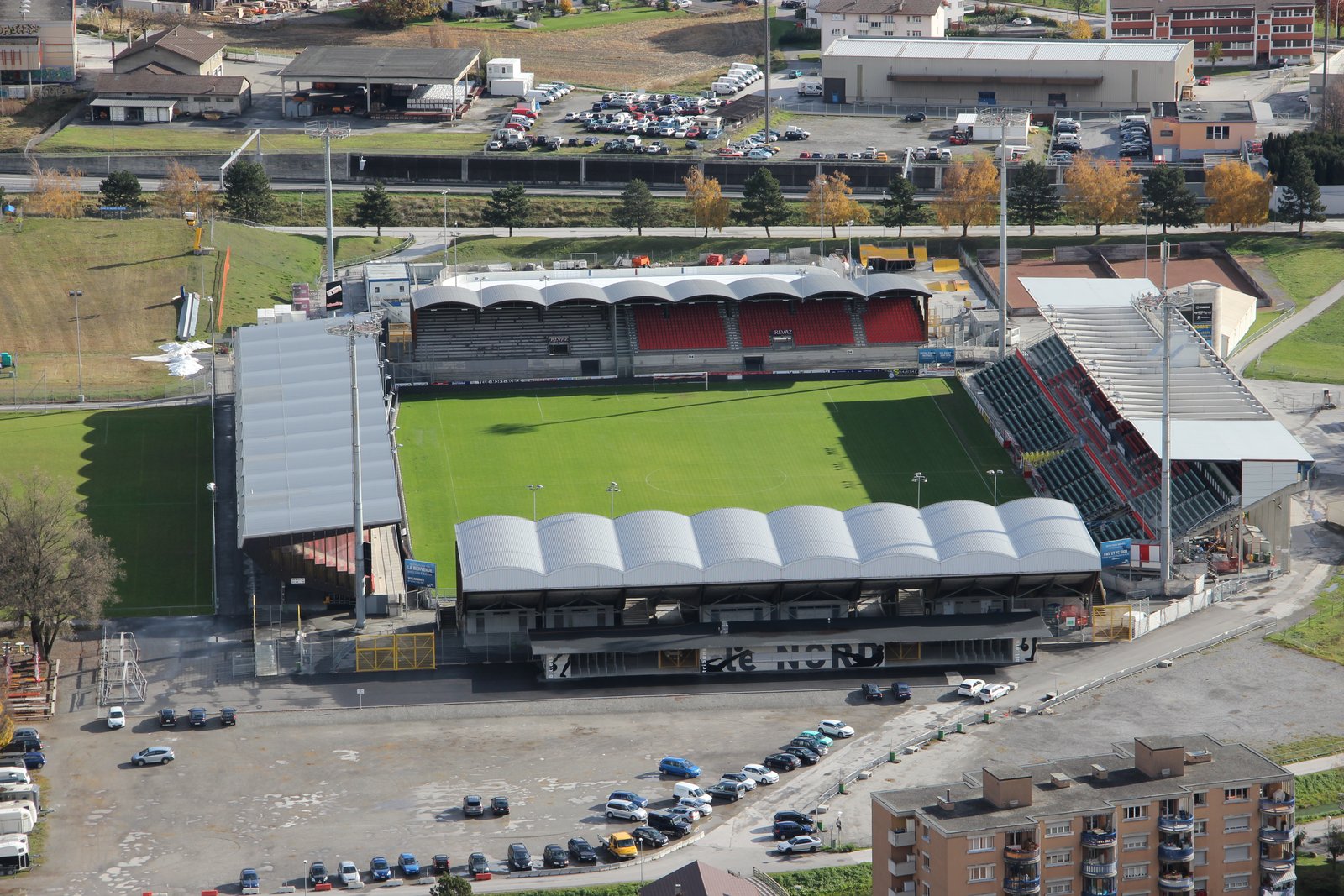 Lo Stade de Tourbillon a Sion (foto d'archivio)