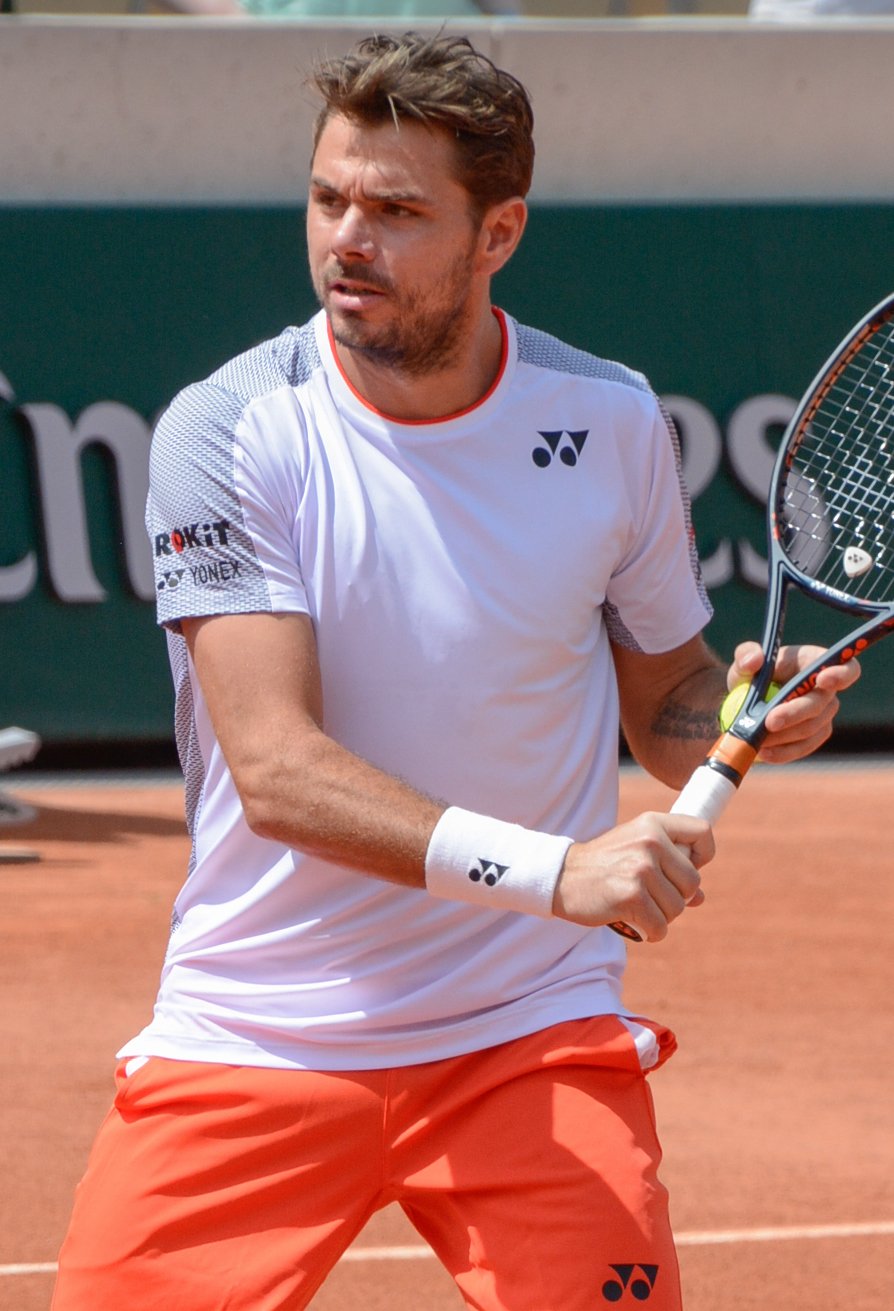 Stan Wawrinka (41 anni) saluta la Coppa Davis nella sfida contro il Brasile a Rio de Janeiro.