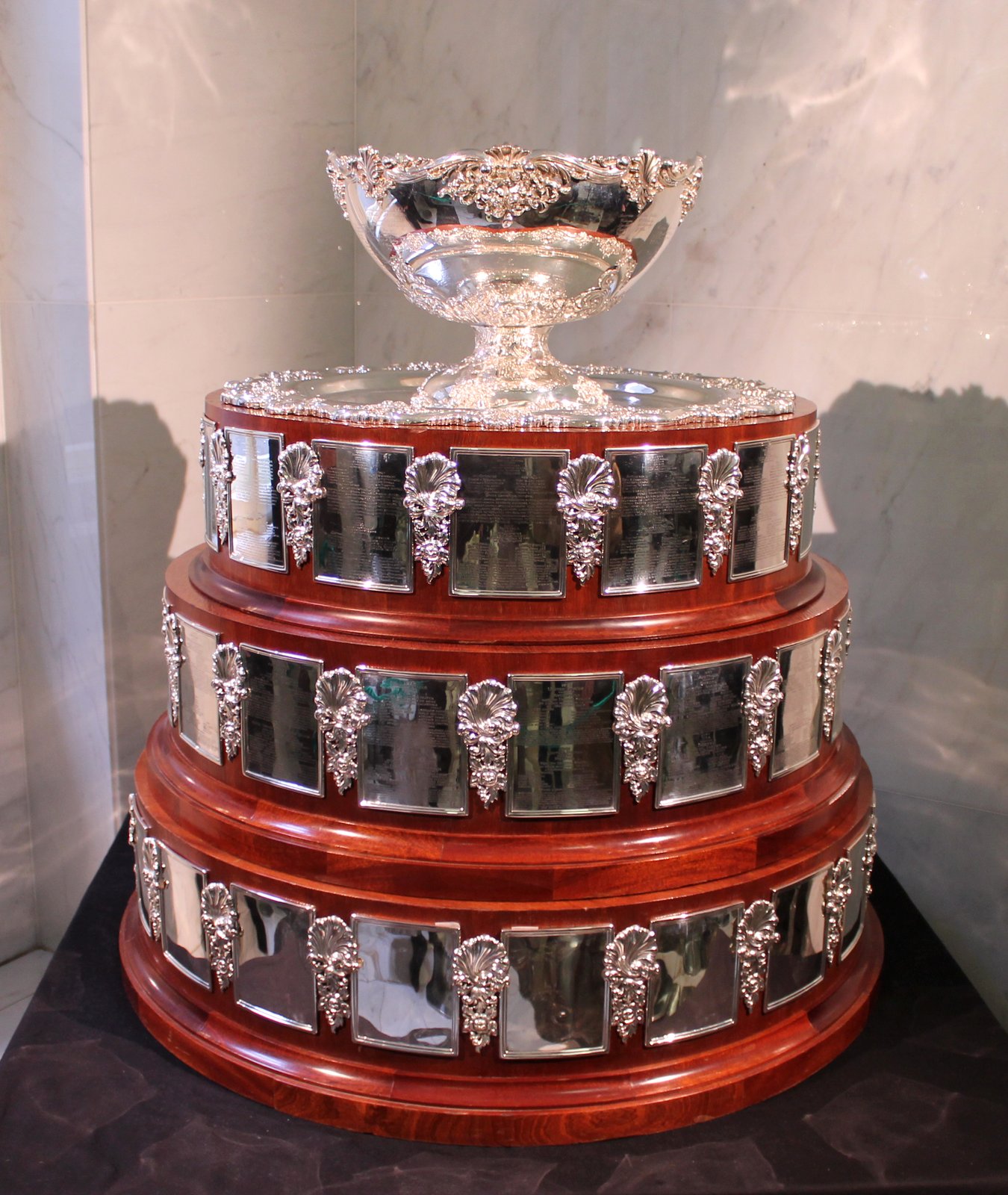 Il trofeo della Coppa Davis (foto d'archivio)