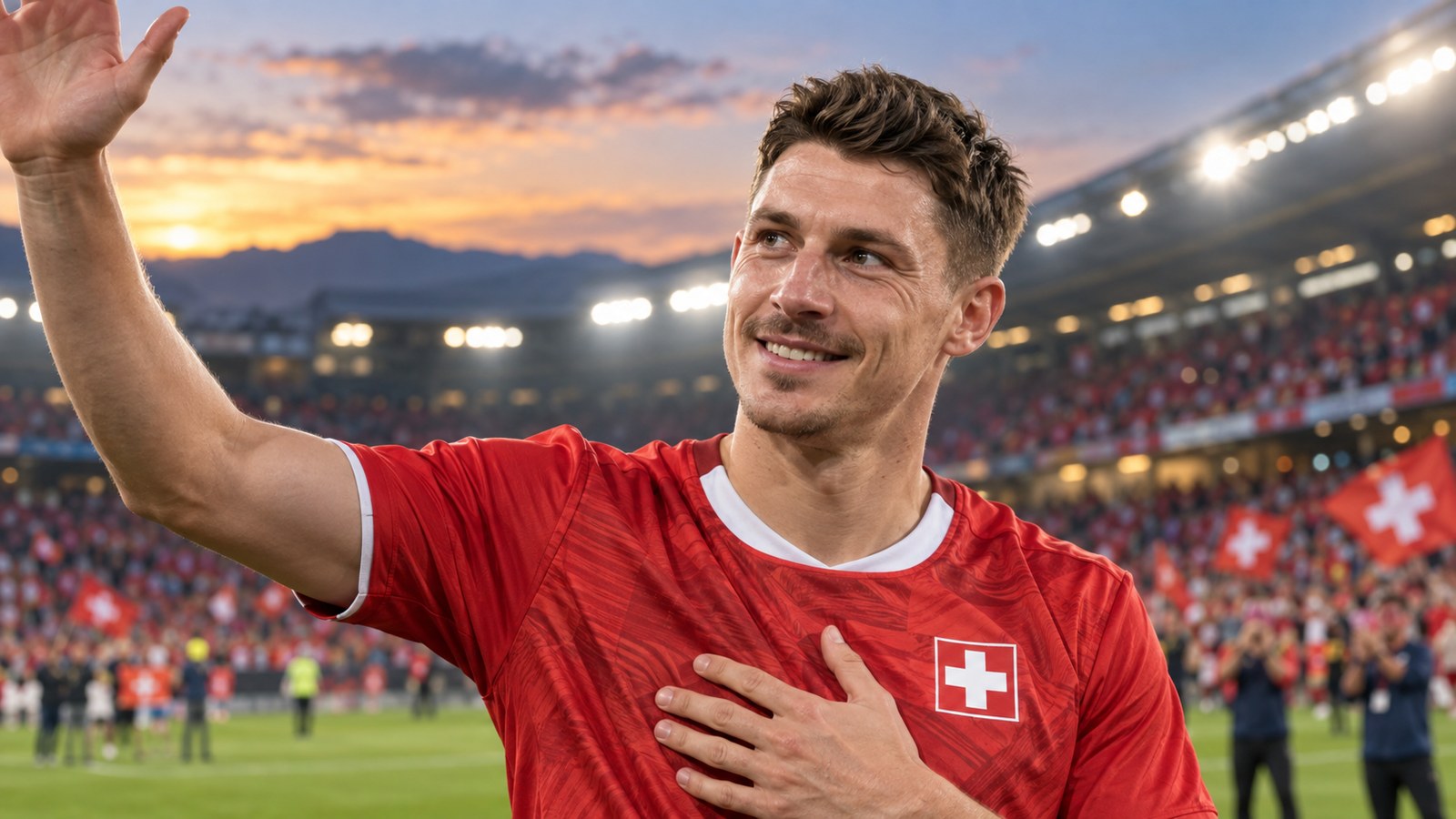 Christian Fassnacht in azione durante una partita con la maglia degli Young Boys.