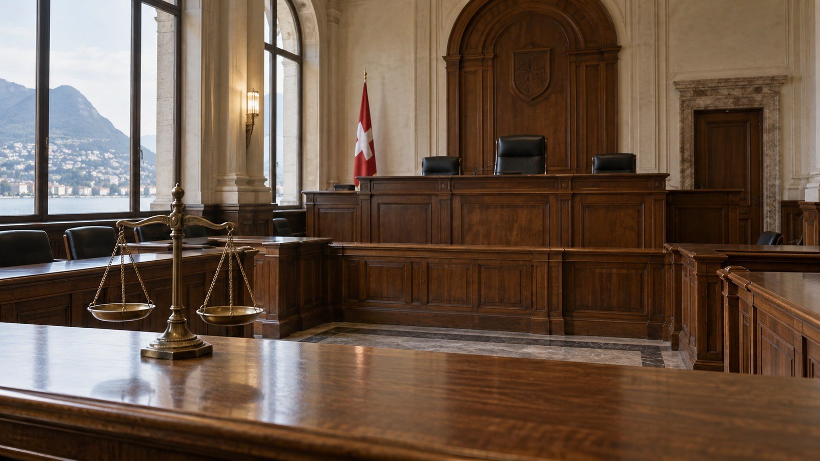 Un'aula di tribunale (immagine illustrativa)