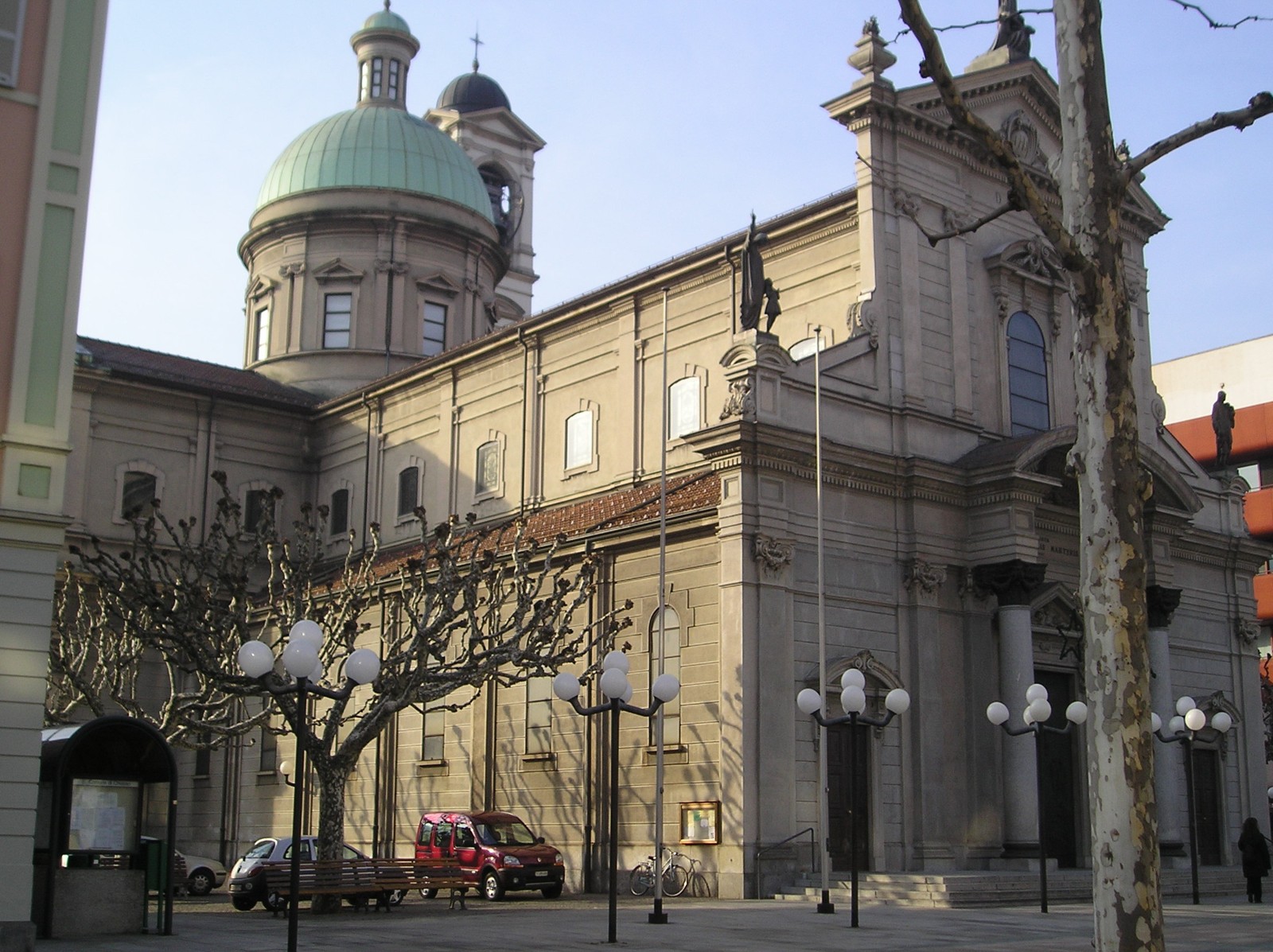 Scorcio di Chiasso, comune dove sorge il laboratorio L'Idea della Fondazione Diamante (foto d'archivio 2005)