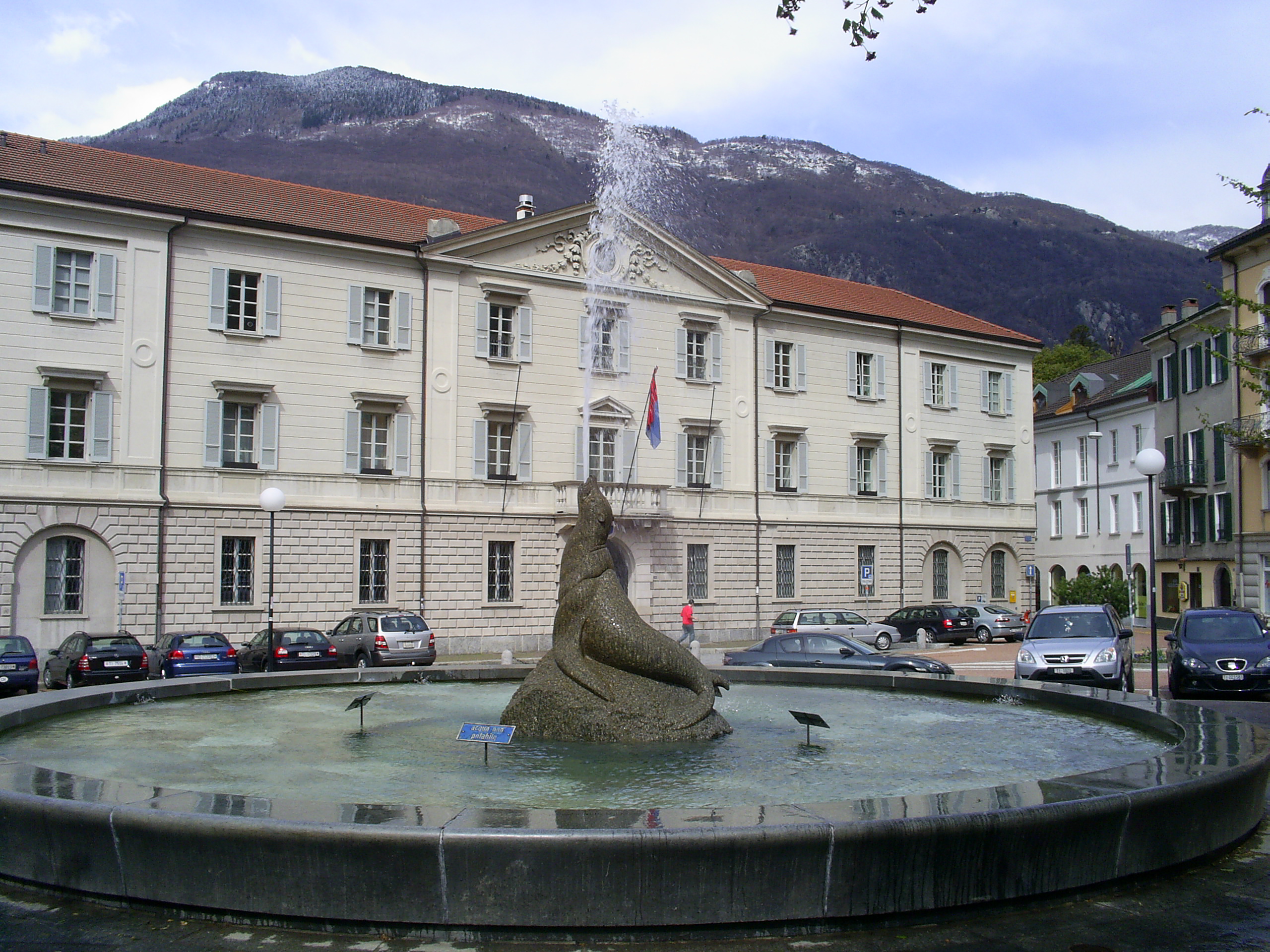 Palazzo del governo a Bellinzona, sede del Consiglio di Stato