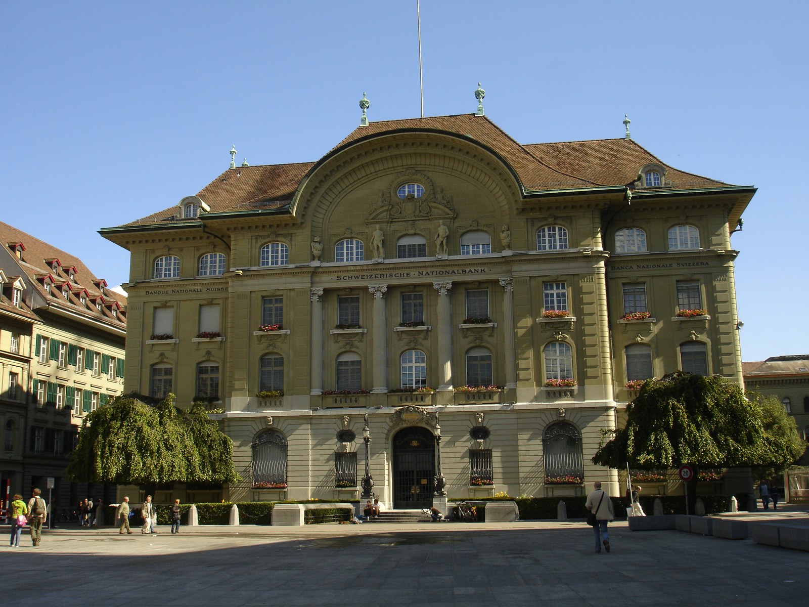 La sede della Banca nazionale svizzera a Berna (foto d archivio)