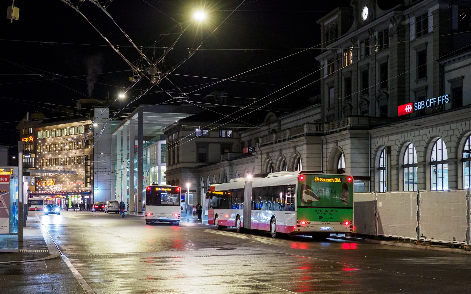 La stazione di Winterthur (foto d'archivio)