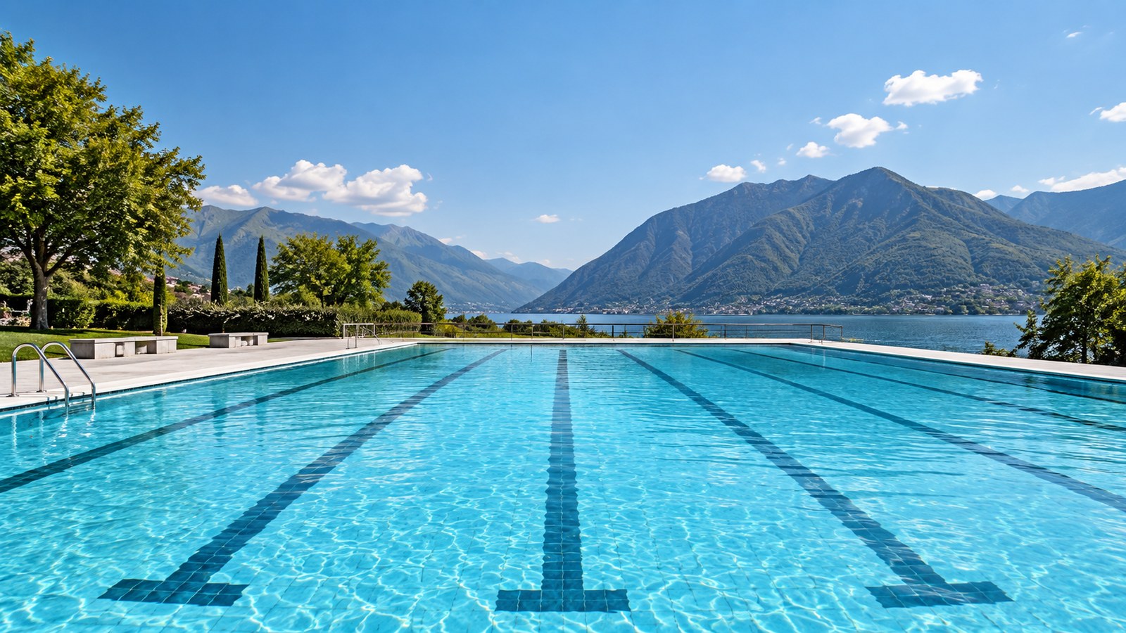 Il centro balneare comunale di Chiasso.