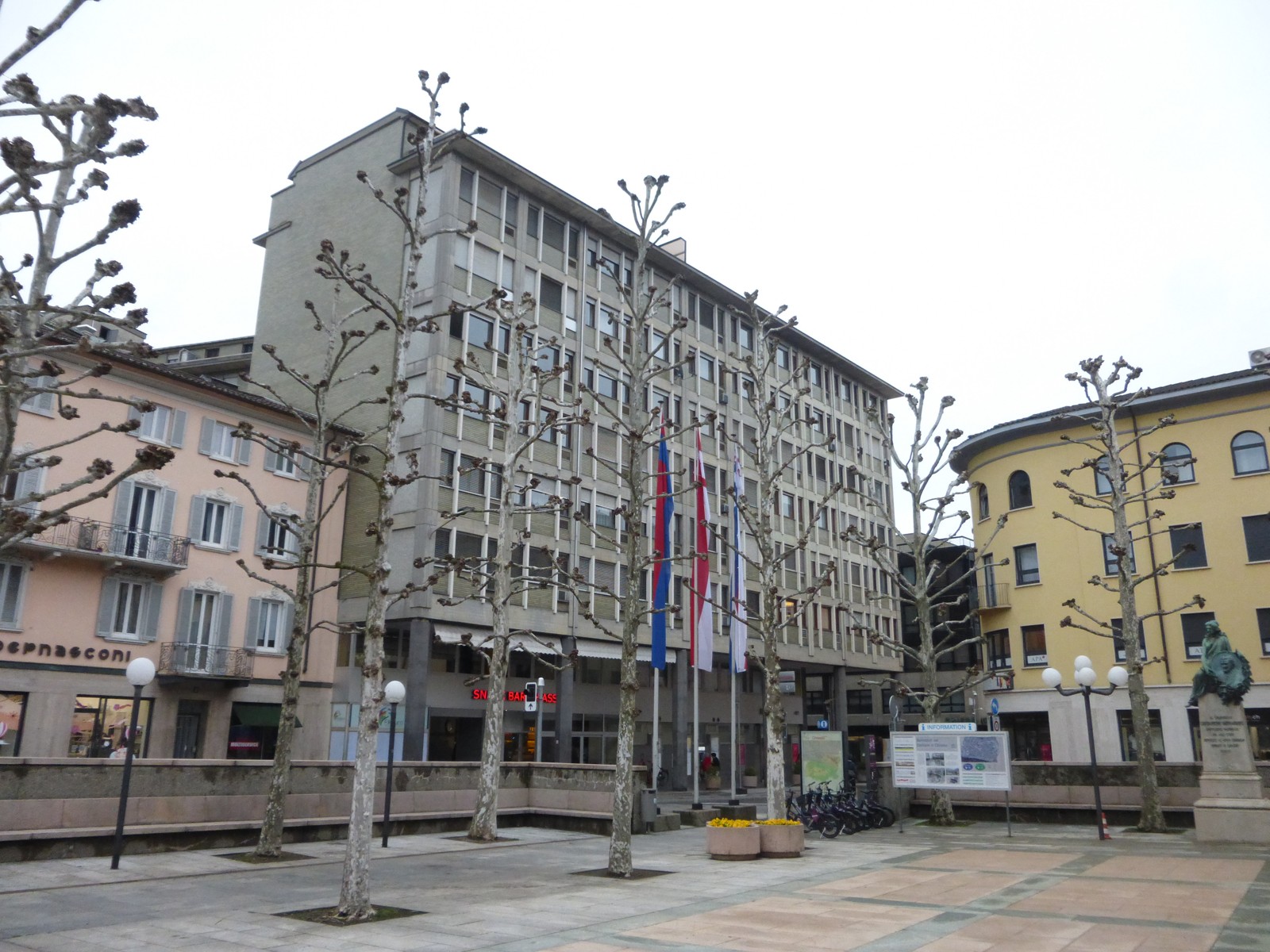 Corso San Gottardo a Chiasso, foto d’archivio (2023). Immagine illustrativa, non dei posteggi interessati dagli interventi.