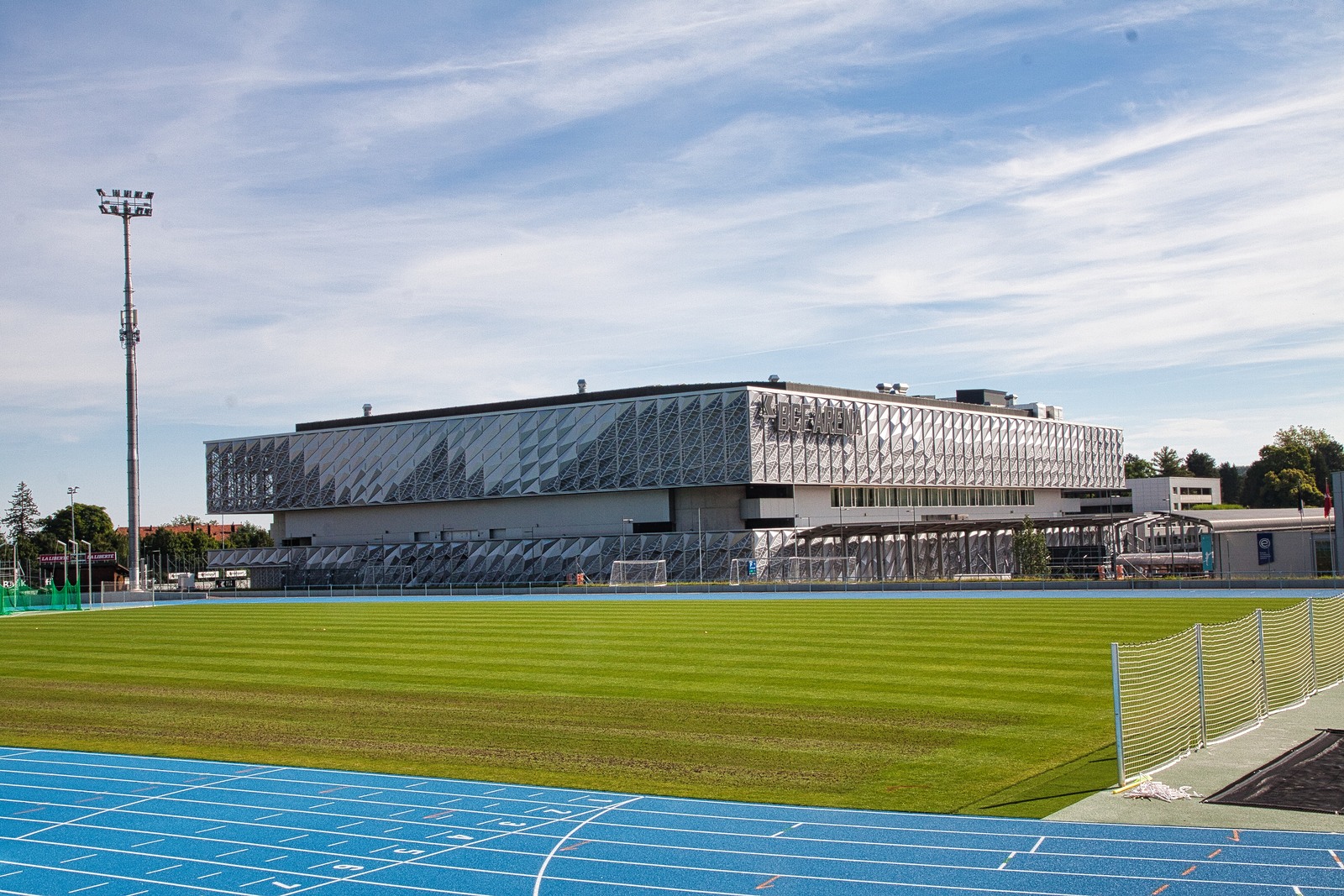 La BCF Arena di Friborgo in una foto d'archivio del 2024. L'immagine non si riferisce alla partita.