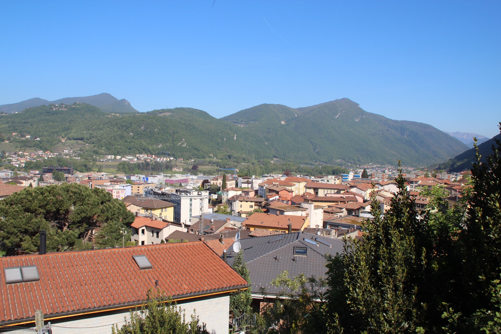 Veduta di Mendrisio. Foto d'archivio (2017).