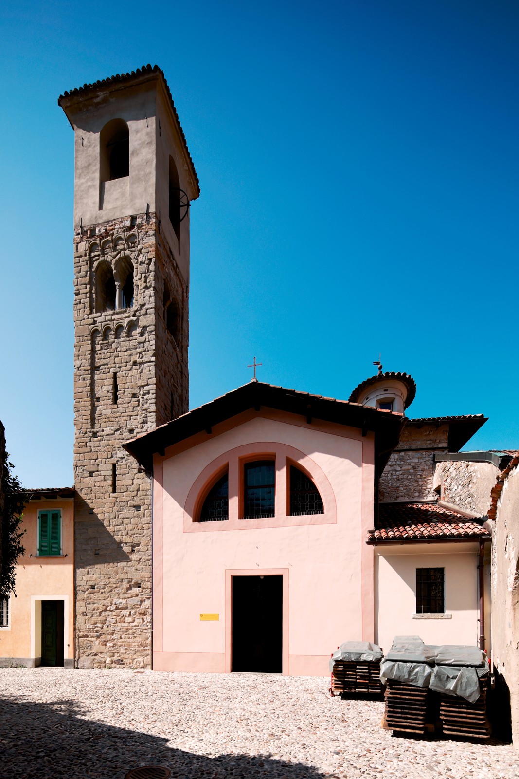 Scorcio del centro storico di Mendrisio (foto d'archivio).