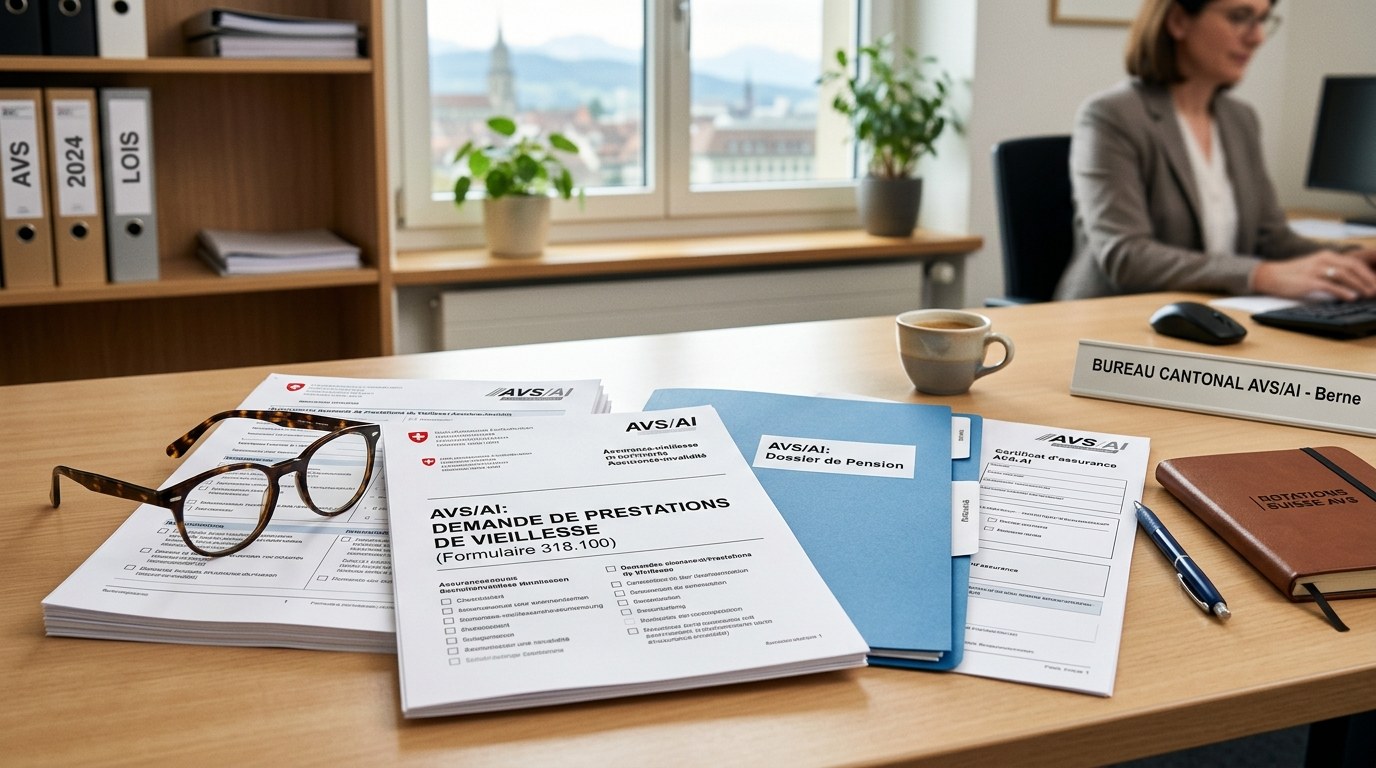 Pratiche e documenti AVS/AI relative alla gestione delle rendite pensionistiche.