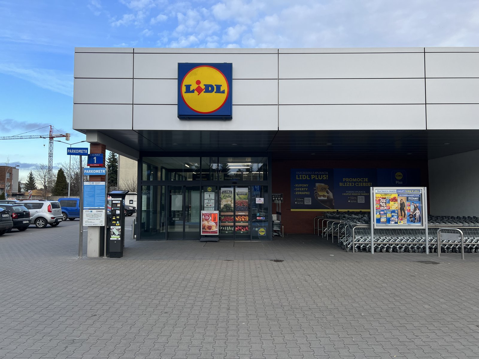 Un supermercato del gruppo discount Lidl.