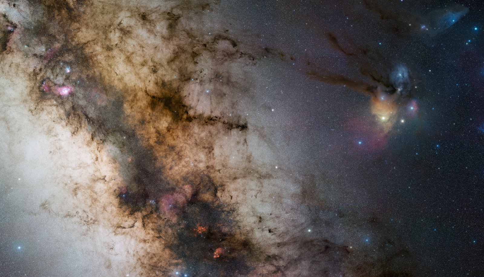 La Via Lattea fotografata da Cerro Paranal, in Cile. Immagine illustrativa d'archivio, non riferita all'incontro USI.