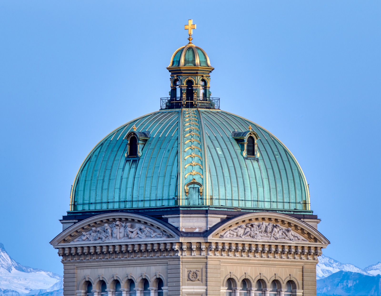 La cupola del Palazzo federale a Berna. Foto d’archivio del 16 ottobre 2019. Immagine ridimensionata; non documenta la consultazione.
