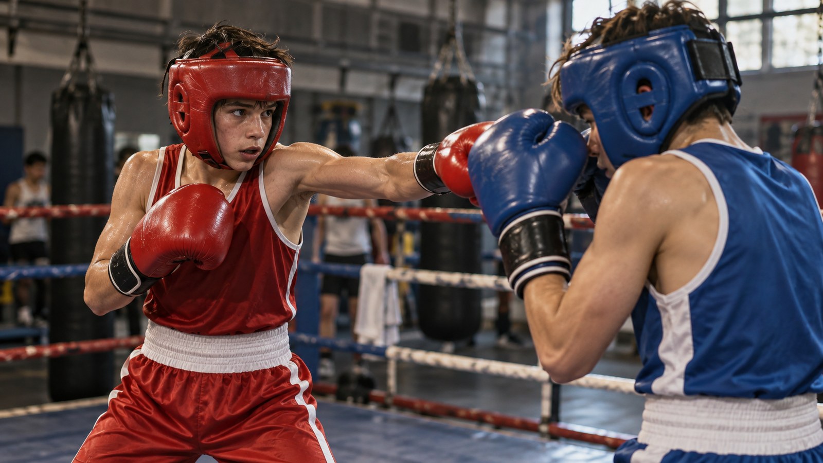 Il ring e la palestra per i Campionati nazionali giovanili di pugilato (foto illustrativa)