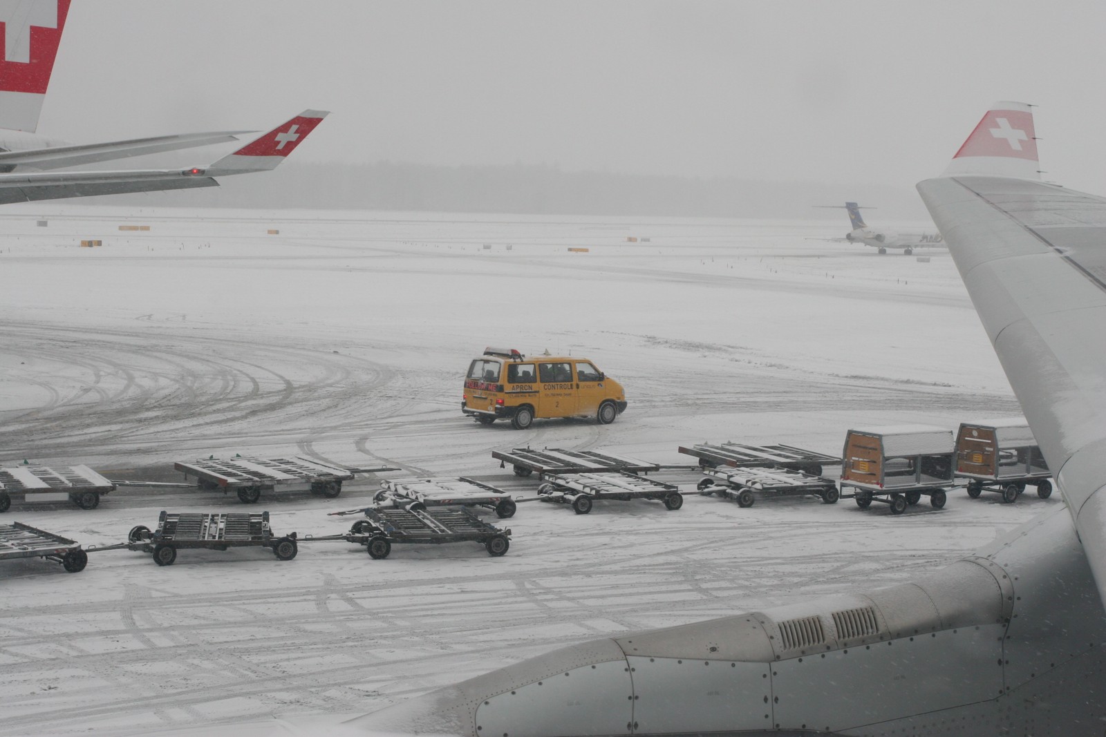 Aeroporto di Zurigo, foto d'archivio del 2007. Immagine di repertorio sul settore dei viaggi.